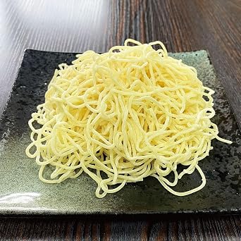 Fine Noodles, Kitakata Ramen, Noodles Only, 5.9 oz 140 g x 6 Servings, Takashi Fine Noodles, Kinky Noodles, Igarashi Noodles, Raw Ramen, Mail Order, Local Ramen, Mochi, Putton Texture, Salt Ramen and Tanrei Ramen