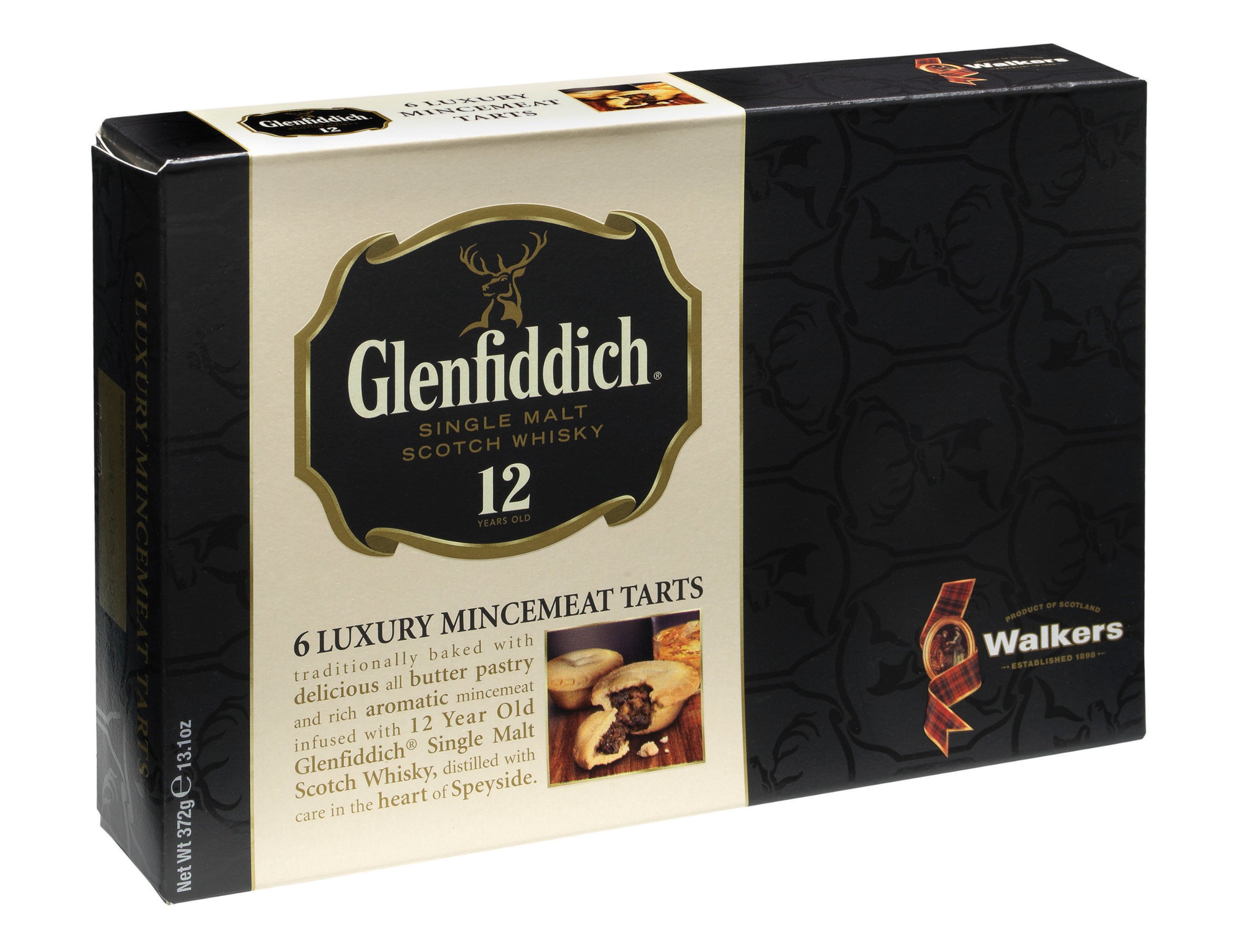 Walkers Shortbread Glenfiddich Mincemeat Tarts 6 Count
