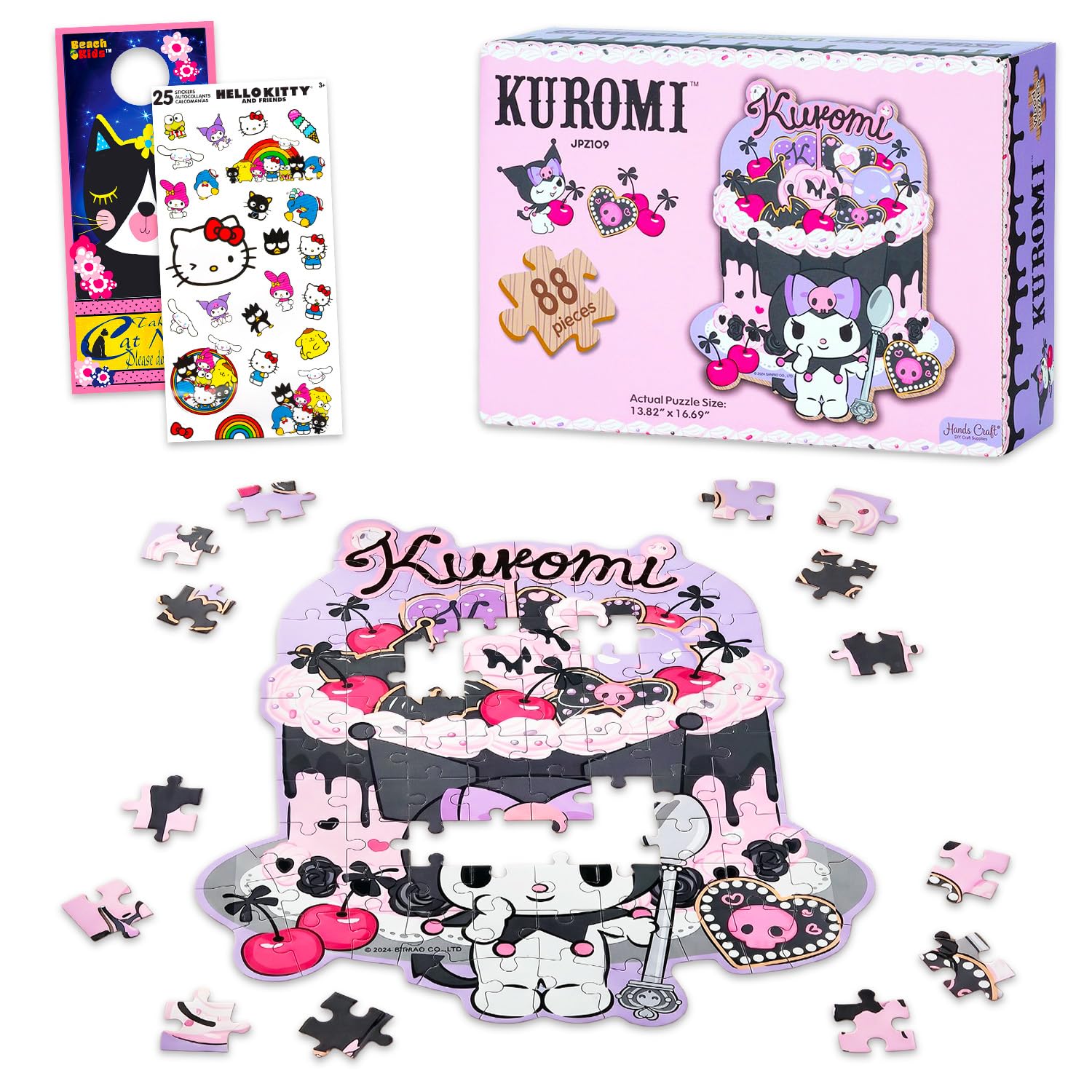 Kuromi - Set di puzzle per adolescenti e adulti