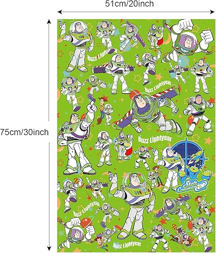 Miniatura 2 de EYQQM Paquete de 5 hojas de papel kraft de 20.1 x 29.5 in, paquete de 5 hojas de papel de regalo duraderas para cumpleaños de niños, decoración