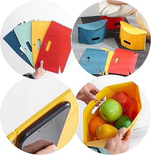 Miniatura 4 de AYCWJZM Taburete plegable ultraligero para senderismo, ligero, silla plegable adecuada para viajes, barbacoa, actividades al aire libre y