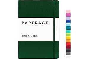 PAPERAGE Hardcover Blank Journal Sketchbook - High Quality