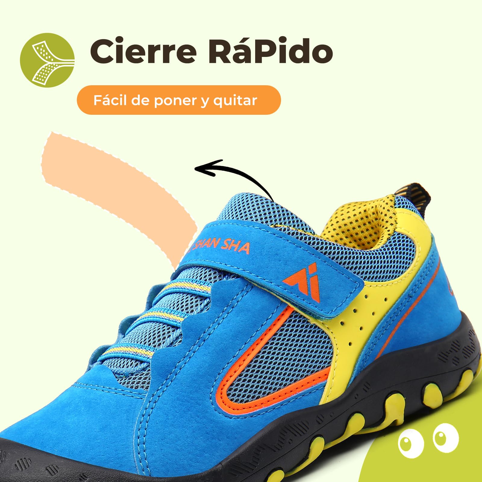 Mishansha Zapatillas de Deporte Niños Ligeras Transpirable Zapatos de Correr Antideslizante Sneakers, Unisex-niños