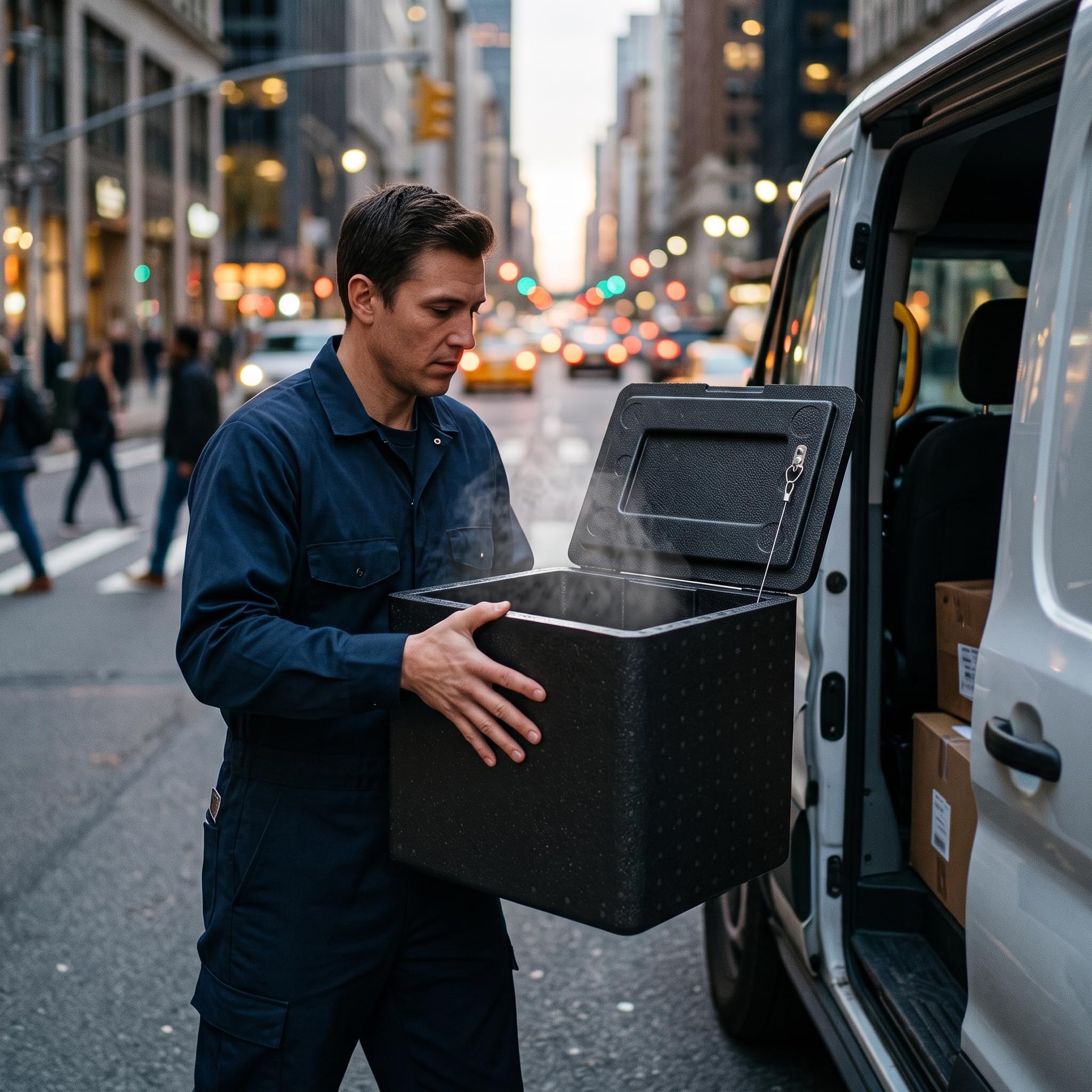 Box Termico per Servizio Catering | Contenitore Isolante per Alimenti Freddi | per asporto