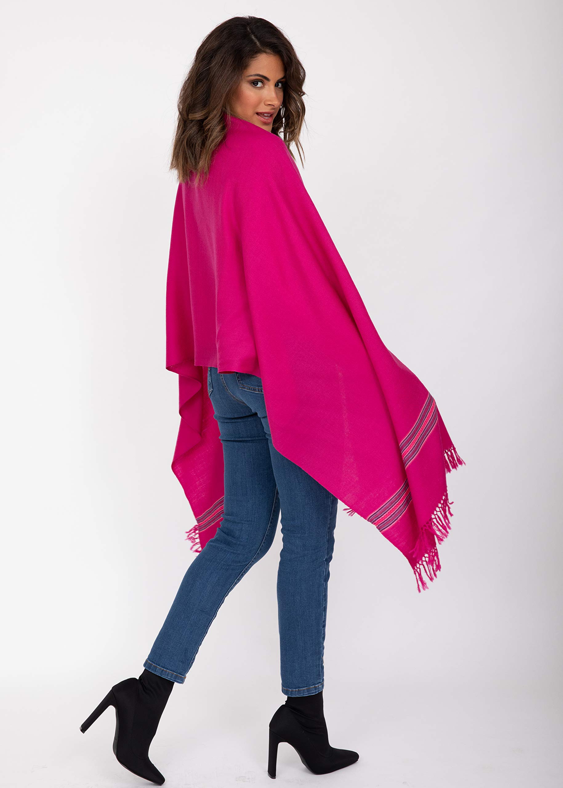 likemary Damen Wollschal – Schals & Tücher für Herbst und Winter – Leichter Wollschal für Reisen – Ethisch & Handgemacht