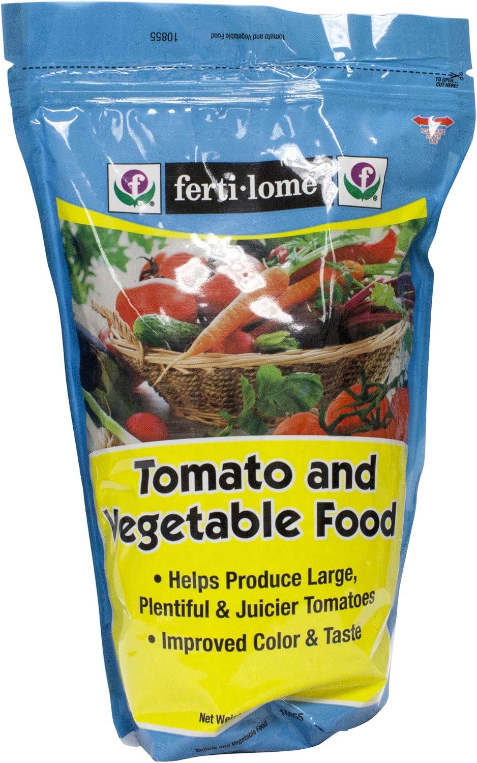 Voluntary Purchasing Group Fertilome 10855 Tomato and Vegetable Food, 7-22-8, 4-Pound