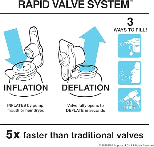 Miniatura 6 de GoSports Inflataman Football Challenge - Receptor inflable juego de lanzamiento para touchdown rojo