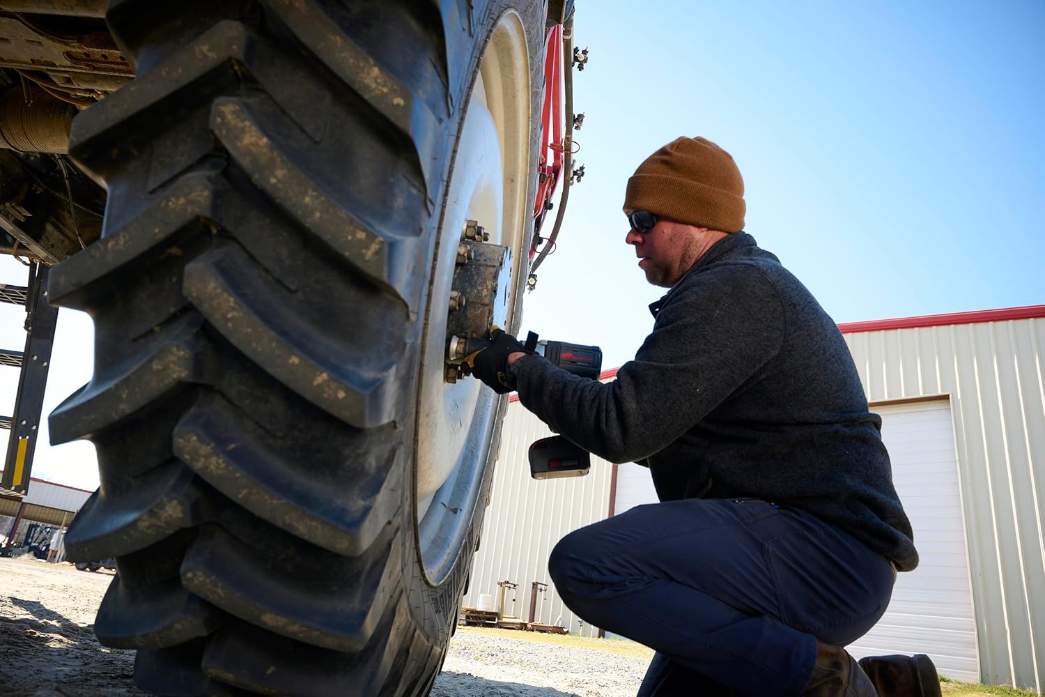 Ingersoll Rand W7252 20V High-torque 1/2" Cordless Impact Wrench, 1500ft-lbs Nut-busting Torque, 2" Ext Anvil