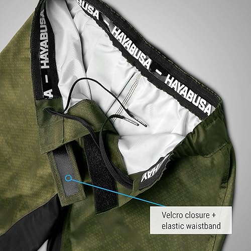 Miniatura 29 de Hayabusa Pantalones cortos Hexagonales para ejercitarse y practicar MMA. Gris,Negro -,marino,Verde,Borgoña,Blanco,https:/ www.Yaxa/dp/undefined