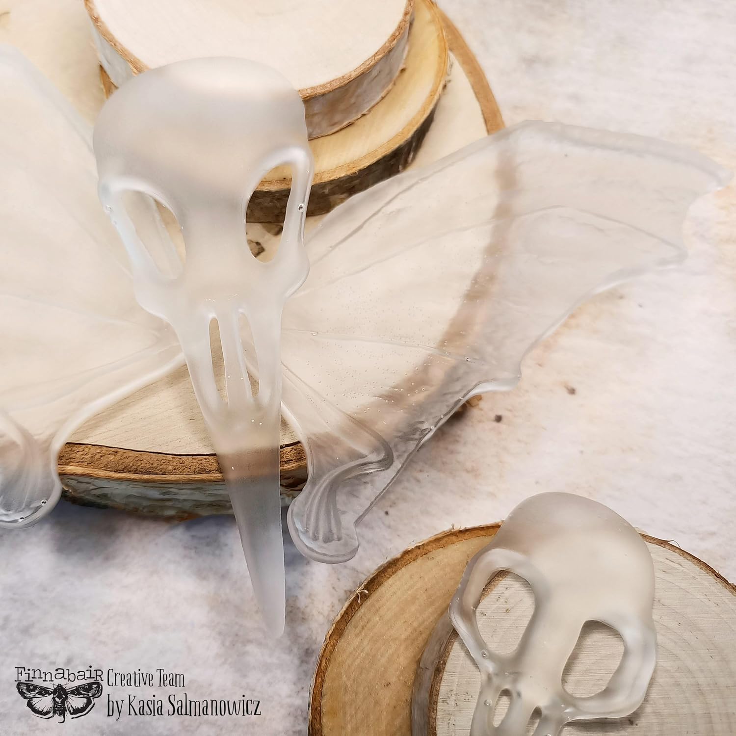 Prima Marketing Inc, Finnabair - Moulds - Birds and Bats - 1 pc, 5x8 in Copyright #VA0002325590