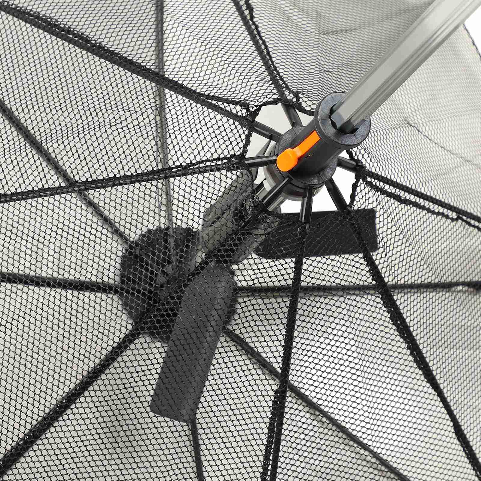 Zunate Parasol zewnętrzny 3 w 1, przenośny parasol blokujący promieniowanie UV z wentylatorem i opryskiwaczem na lato, 8 żeber, wiatroszczelne chłodzenie na plażę