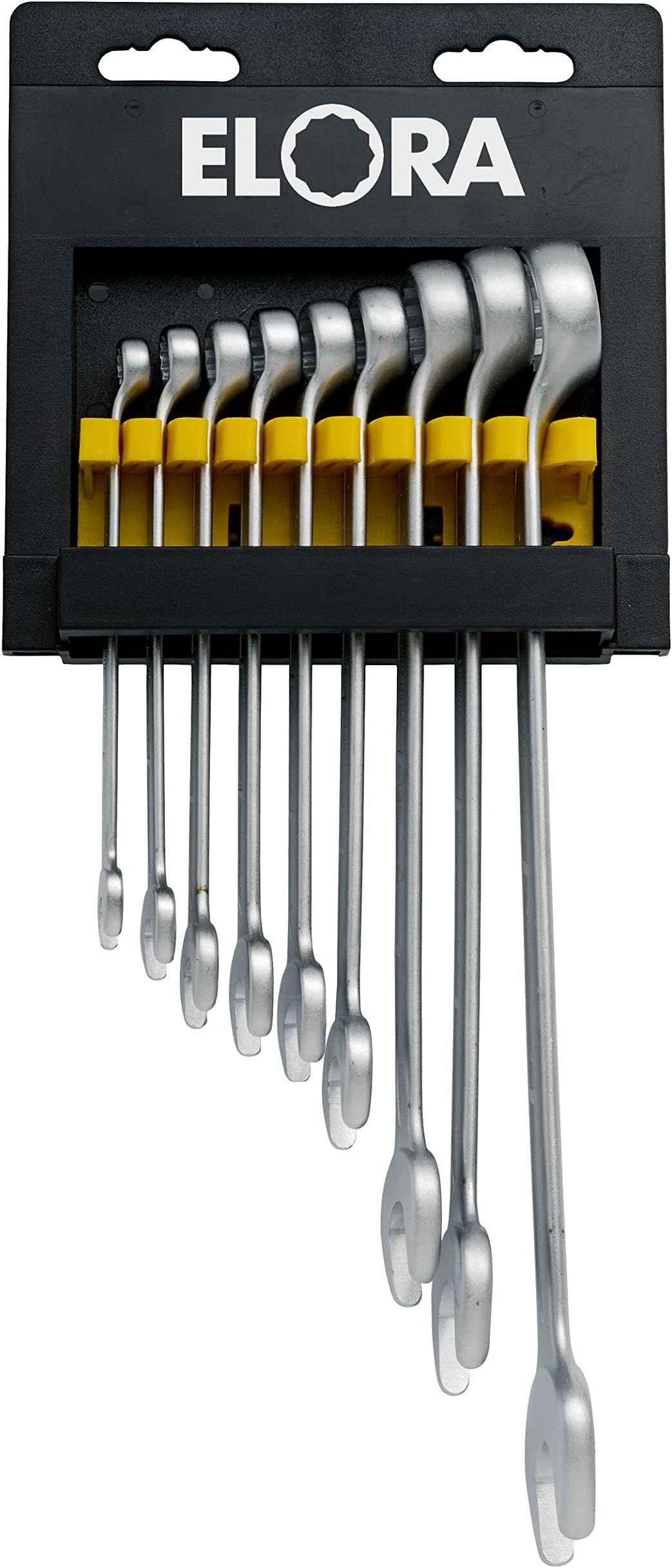 Elora 205500902000 Combination spanner set Form B 8-22mm in plastic holder (9 Piece)