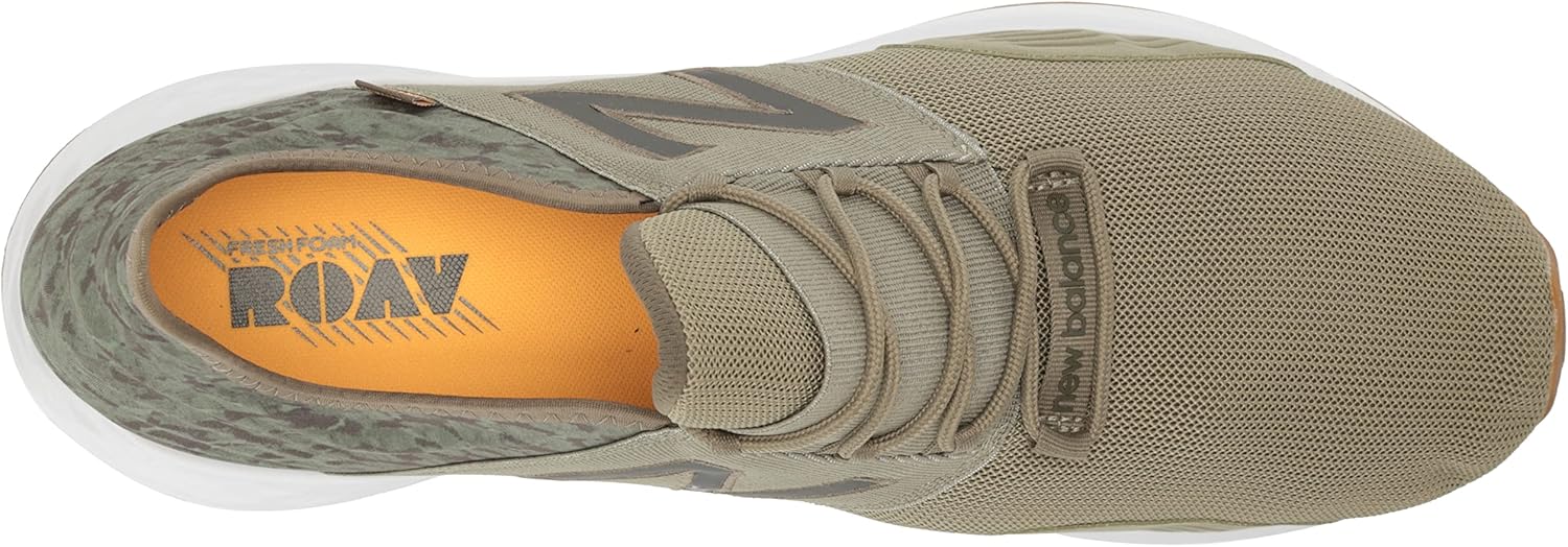 New Balance Men's Fresh Foam Roav V1 Running Shoe, Olive/Green, 18 Wide - Image 5
