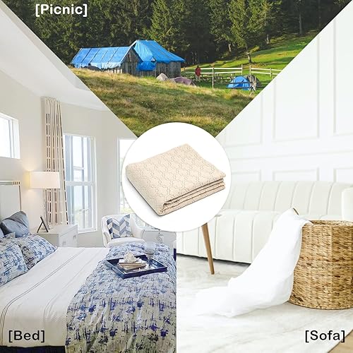 Miniatura 7 de Bigbeer Manta impermeable para mascotas funda de cama de perro para muebles sofá de doble cara reversible