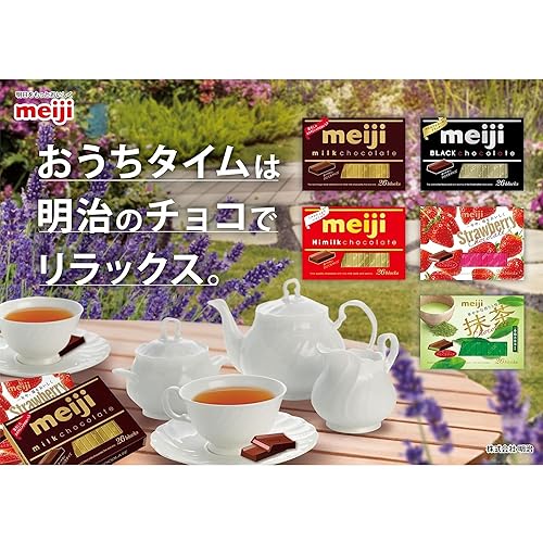Miniatura 4 de Bloques de chocolate Meiji Matcha