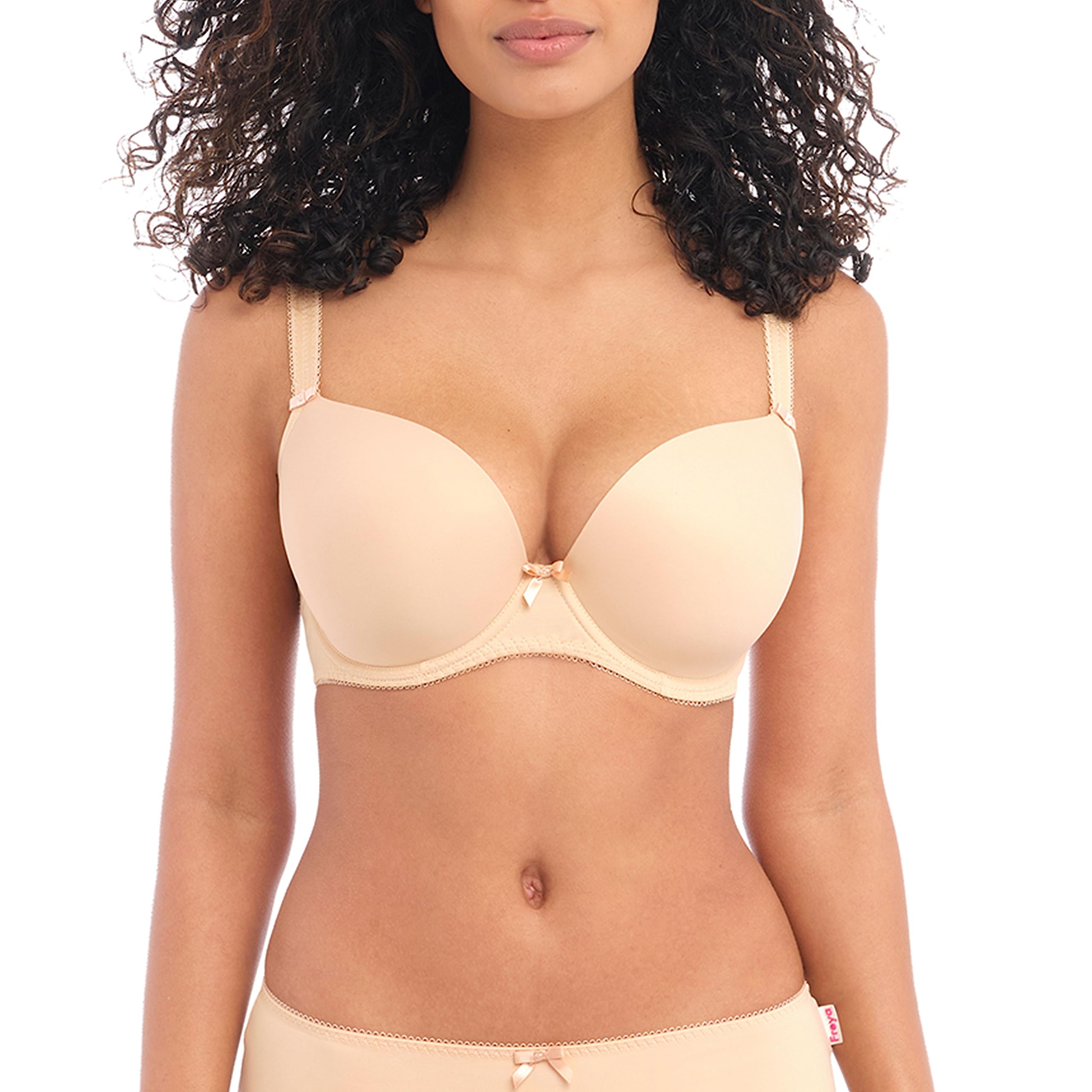 Freya Deco Moulded T-Shirt Bra Nude Beige 36FF