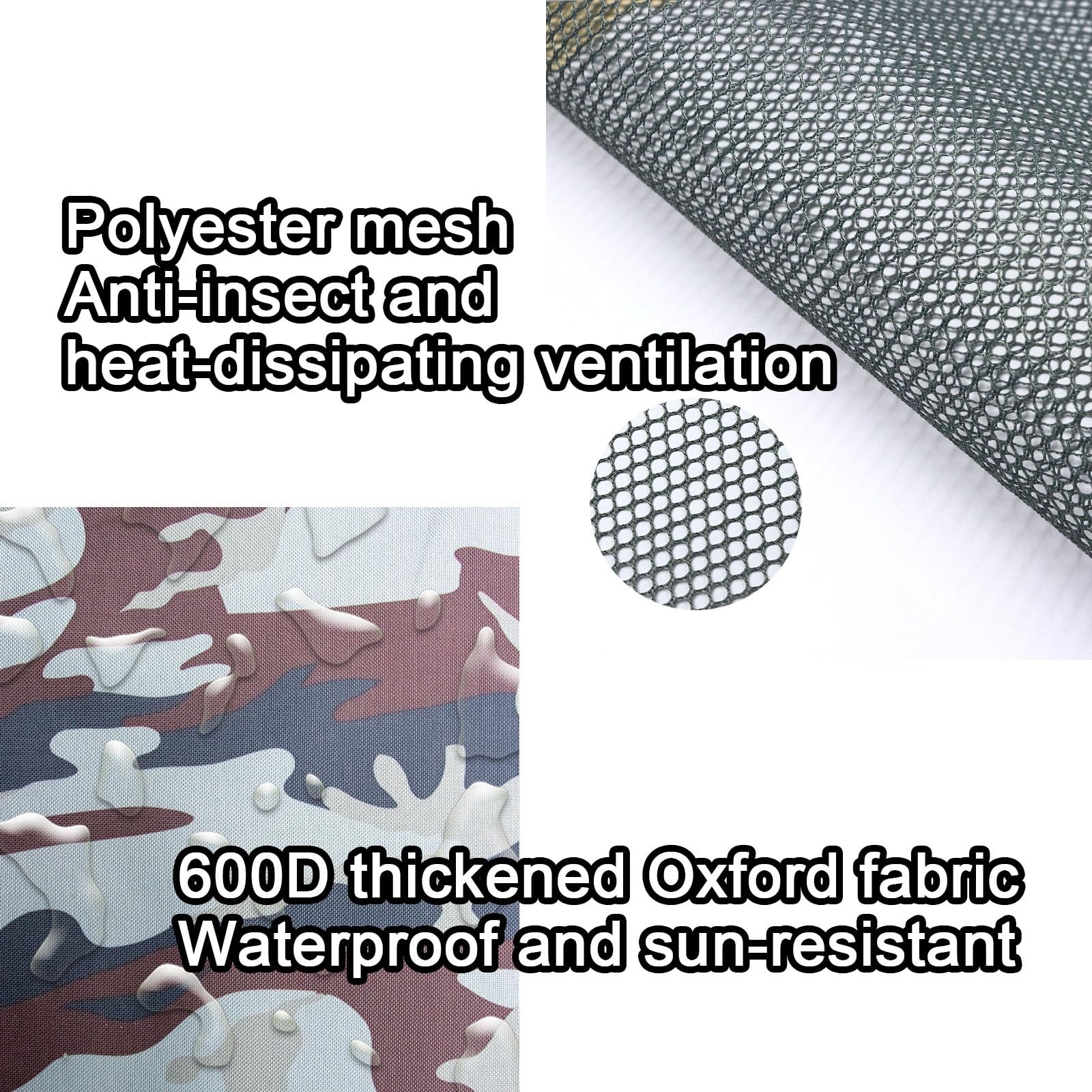 Protector Aire Acondicionado, Funda para Aire Acondicionado, Unidad Exterior Grande de Doble capa con dos Ventilaciones(Gray,92x125x35cm/36x49x13in)