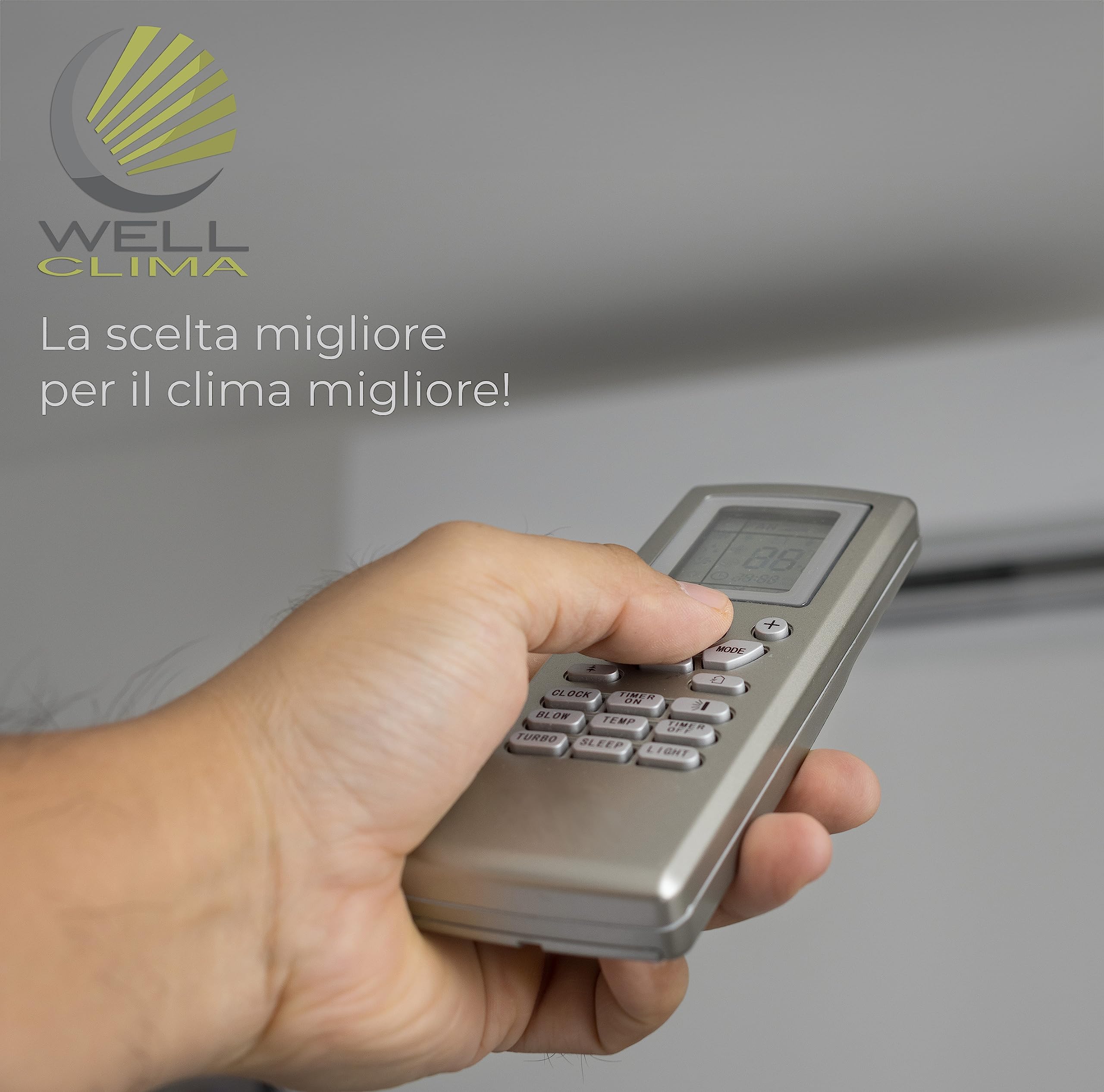 Telecomando Sostitutivo Gree Yt1f Per Condizionatore D'aria Yt1ff Yt1f1 Yt1f2 Yt1f3 Yt 84592691 - Foto 9