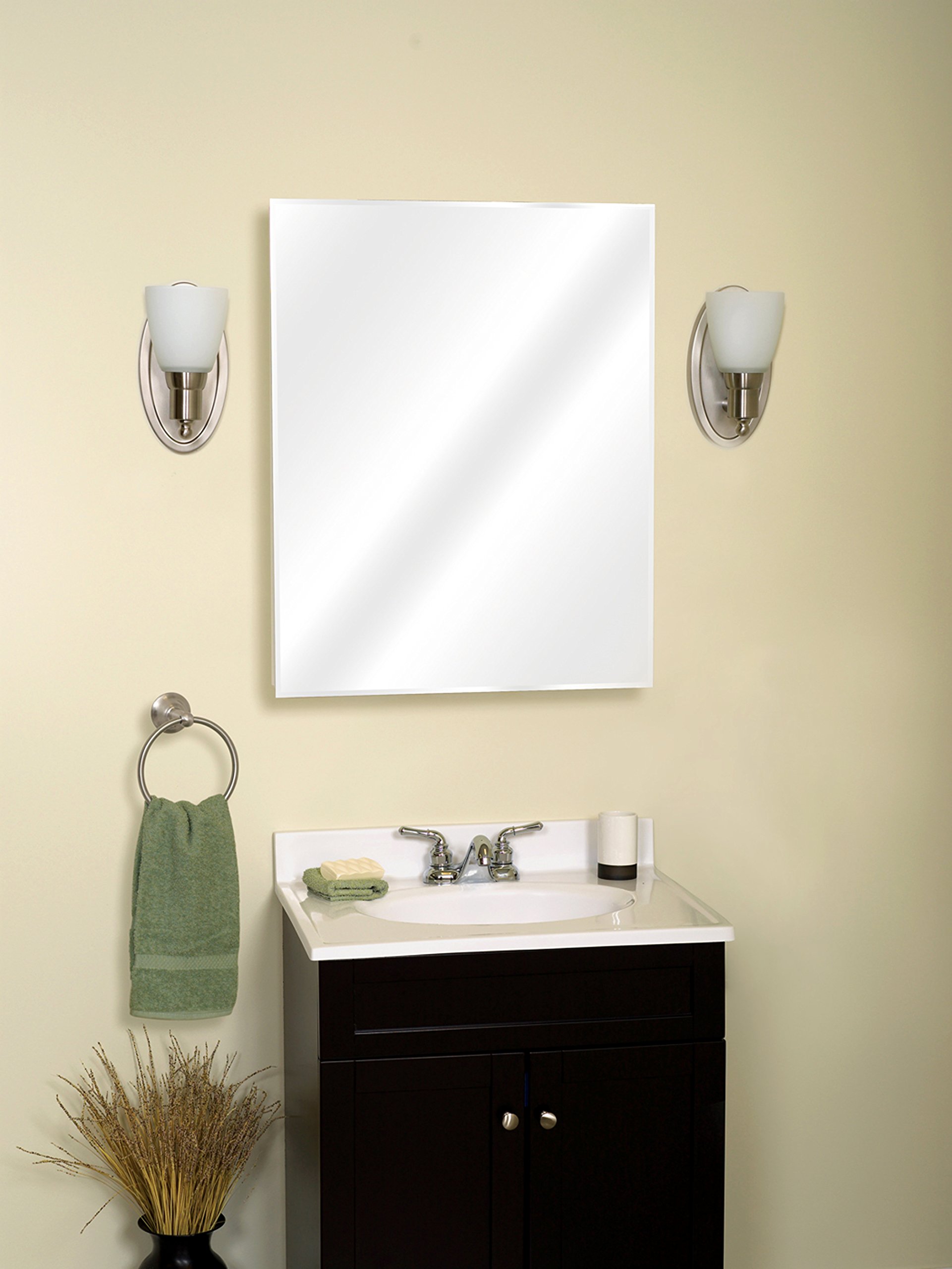 ZPC Zenith Products Corporation MRS2430 Grand Swing Door Medicine Cabinet, Small, White