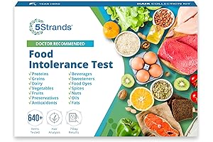 5Strands Food Intolerance Test: Uncovering Food Sensitivities Through Hair Analysis