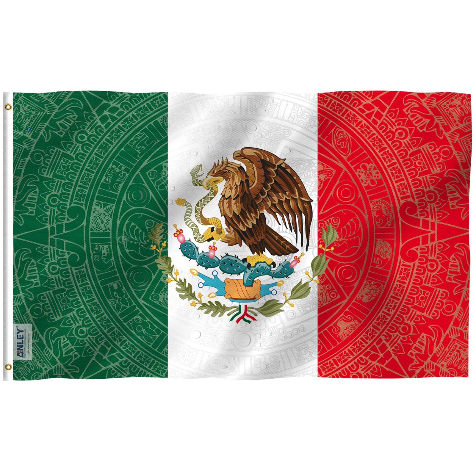 Amazon.com : Anley Fly Breeze 3x5 Foot Mexico Flag - Canvas Header