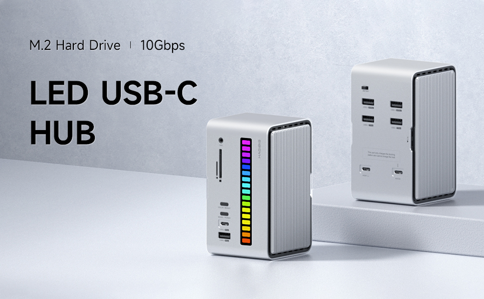 Amazon.com: Hagibis USB C Docking Station with M.2 NVMe/SATA SSD