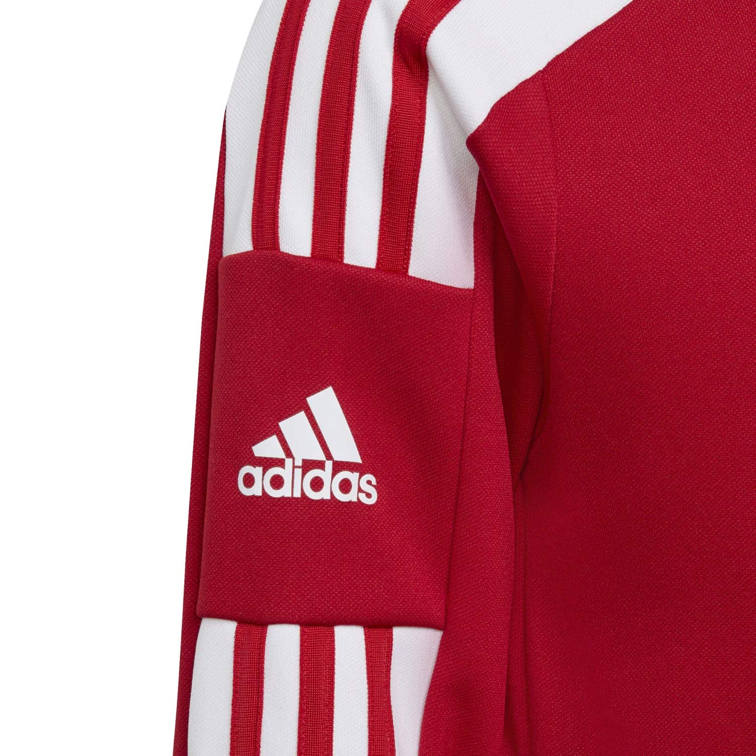 adidas Squadra 21 Hooded Track Top Felpa con cappuccio, Team Power Red/White, 164 Unisex - Bambini e ragazzi