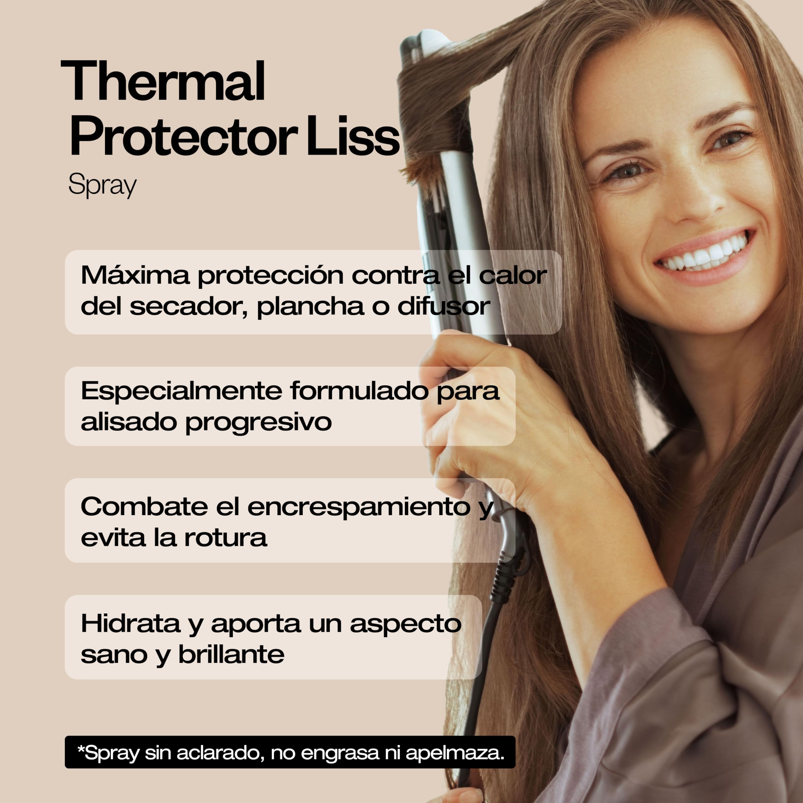 Abril et Nature Protector Térmico Reparador Keratin Liss Alisado Progresivo 200 ml