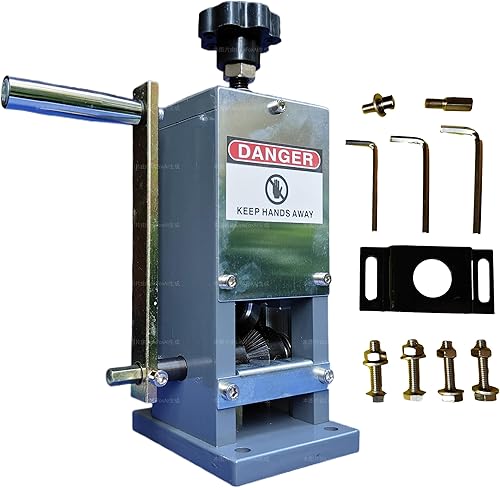 striplus Alambre de manivela y máquina peladora de cables (puede agregar unidad de taladro eléctrico) alambre de soporte y diámetro del cable