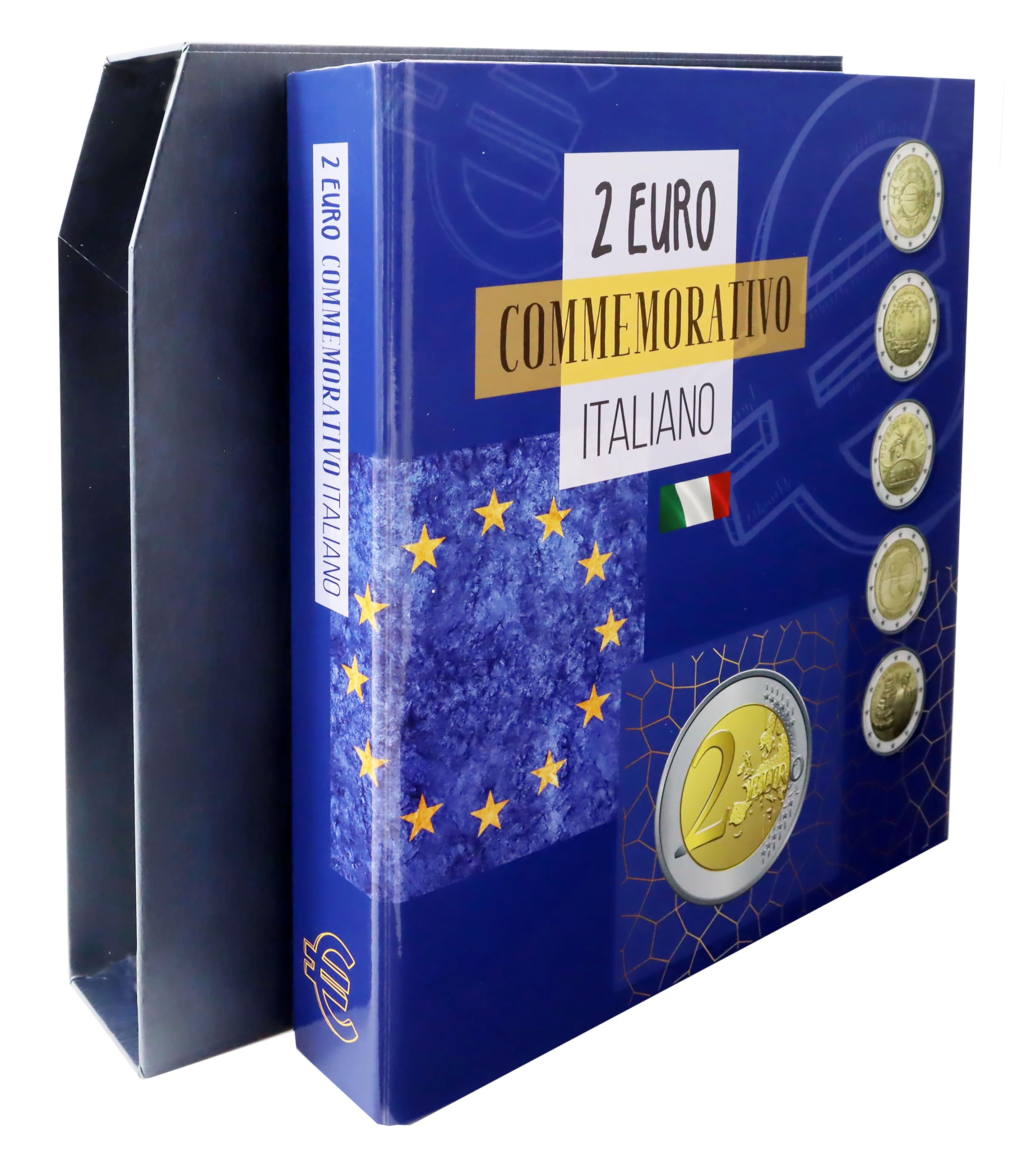 Master Phil Raccoglitore per Monete 2 Euro Commemorative Italia dal 2004 al 2026