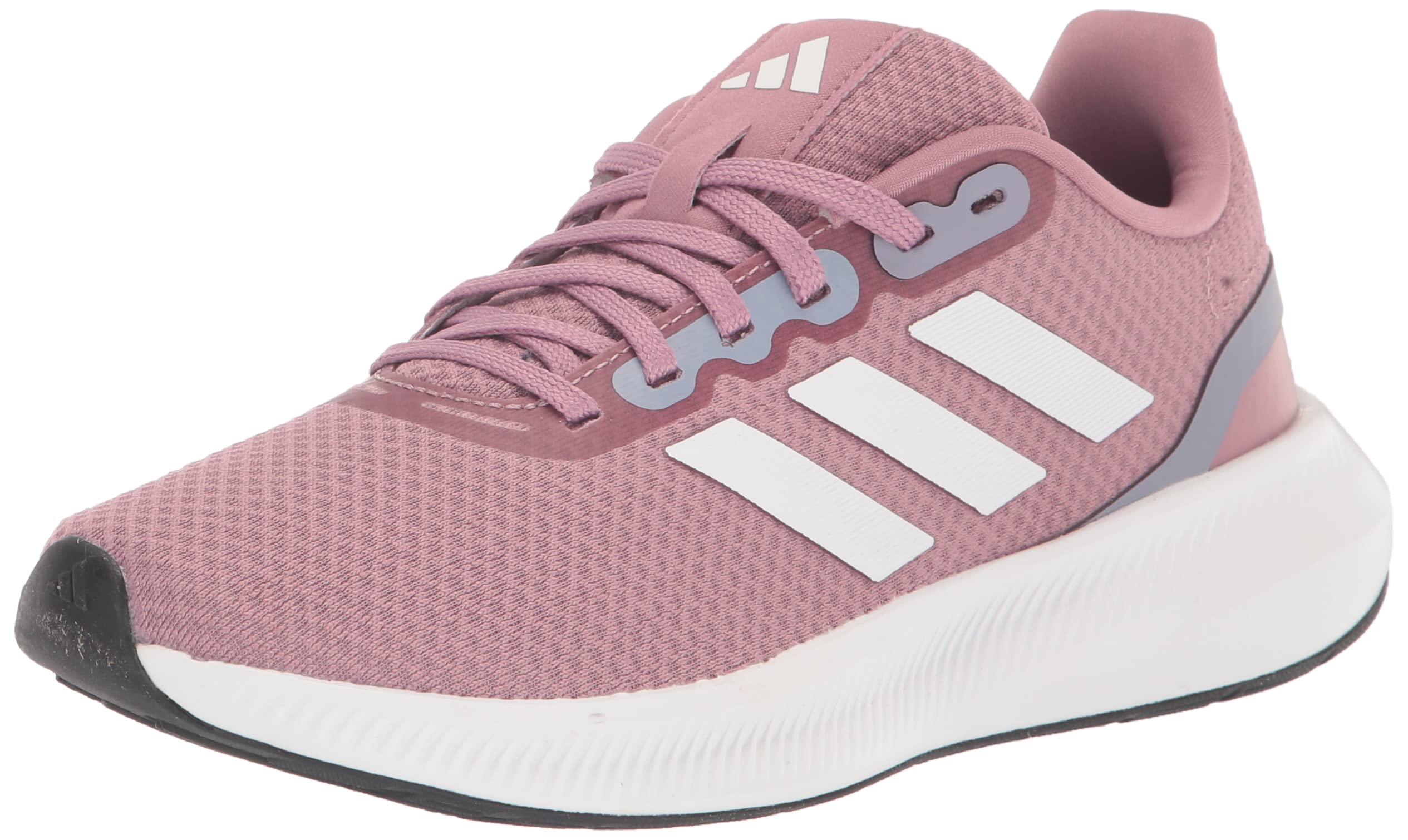 adidas Women's Runfalcon 3.0 Sneaker, Wonder Orchid/White/Core Black, 7