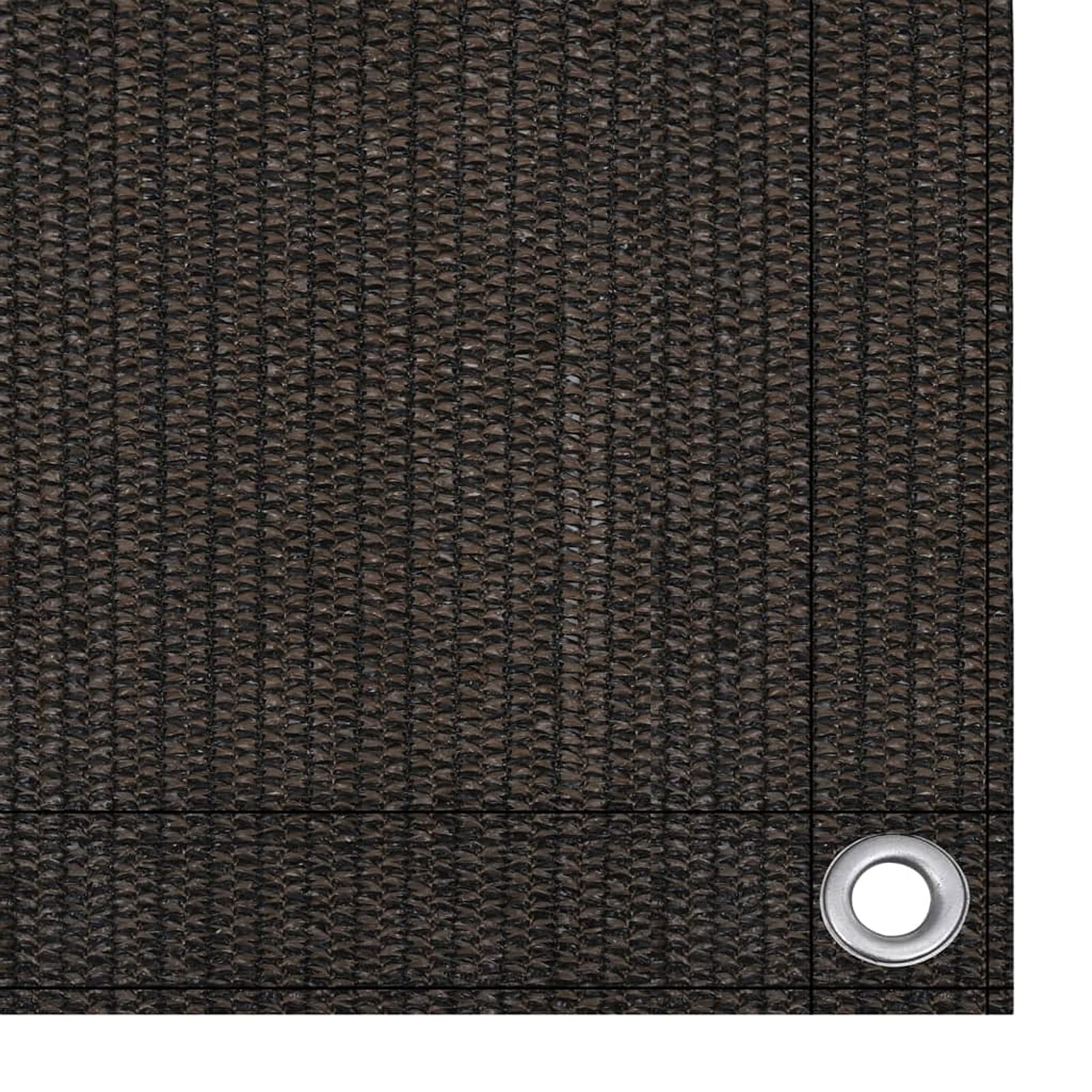 Tapis de Tente,Tapis de Sol pour Tente de Camping,Sol Imperméable Ultra Léger et Portable,Tapis d'Auvent de Caravane Patio,pour Pique-Nique Voyage Randonnée-250x500cm Marron