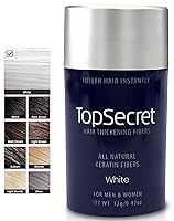 Vista 14 de Top Secret Aplicador de fibras de construcción para engrosar el cabello incluido, relleno de cabello natural e indetectable para hombres y mujeres