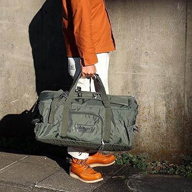コールマン　ボストンバック(M)50L(ブラック) Coleman ボストンバッグ 50L コールマン TRAVEL BOSTON BAG MD