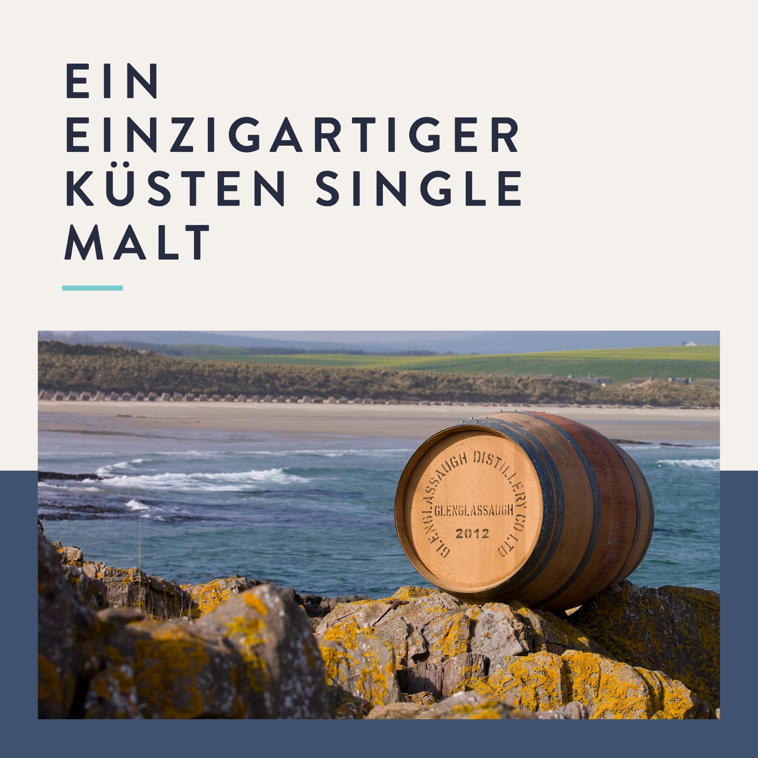 Glenglassaugh 12 Jahre - Premium Single Malt Whisky - Geschenkempfehlung - harmonisch, fruchtig und frisch - 0.7L / 45% Vol.