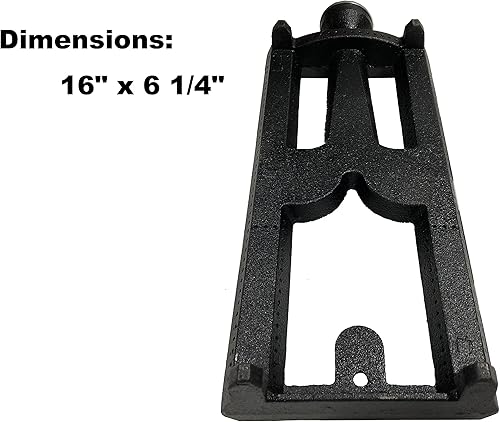 Miniatura 2 de CB270A (paquete de 2) quemador de hierro fundido de 16 pulgadas para DCS 27, 27 Series, 27ABQ, 27ABQR, 27BQ, 27BRQ Lynx CS30, L27, L30, L30PSP, L36,