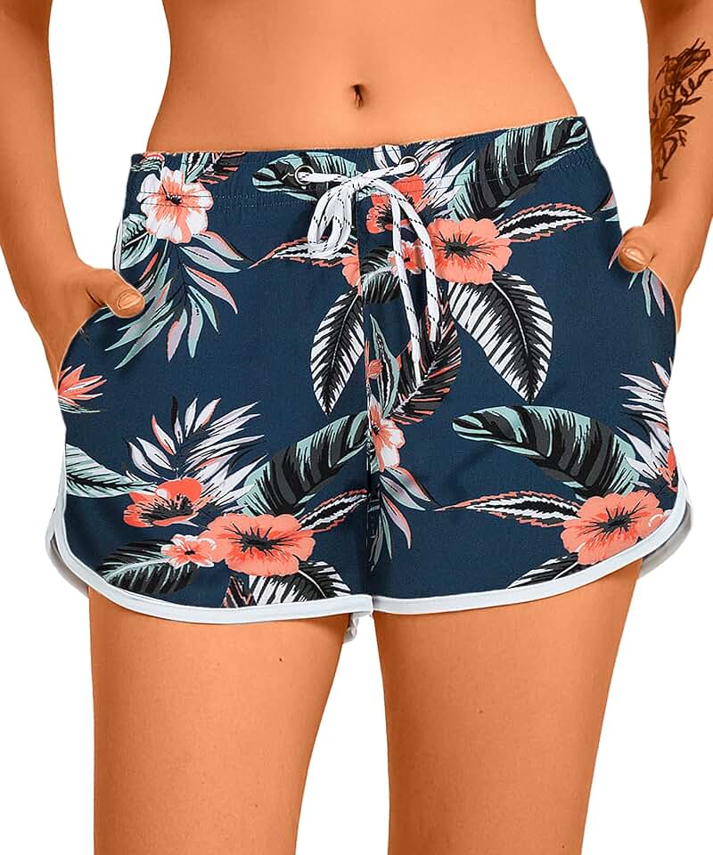 Amazon.co.uk Women's Swim Shorts Women's Swim Shorts / Women's Swimwear Clothing