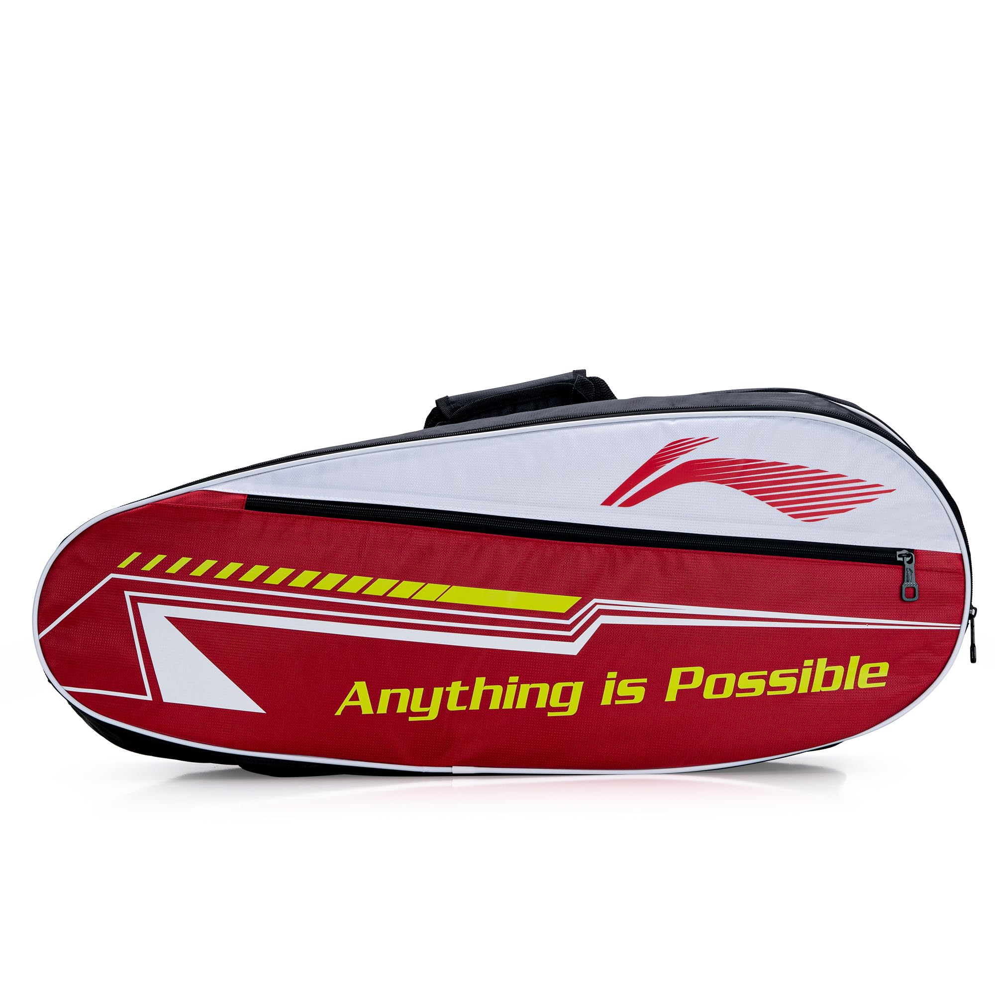 Li-Ning PaceCraft Double Zipper Polyester Badminton Kit Bag (Black) (B0CPLN42DS) Amazon Price History, Amazon Price Tracker