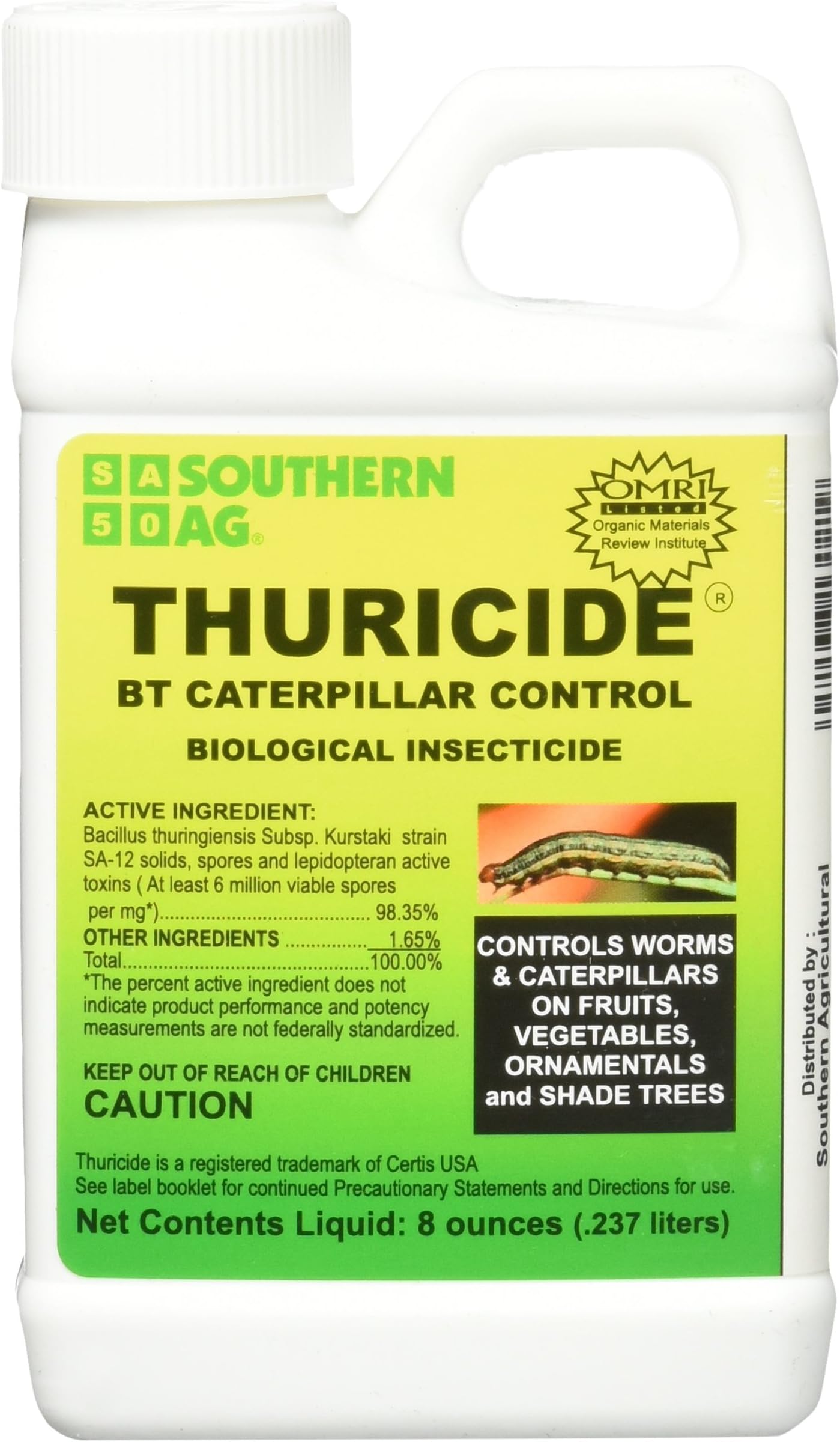 Thuricide HPC BT 8oz Caterpillar & Worm Control Amazon.co.uk Garden Thuricide HPC BT 8oz Caterpillar & Worm Control Amazon.co.uk Garden