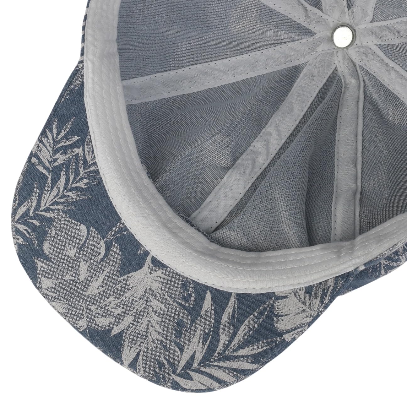 Lipodo Casquette Gavroche Allover Leaves Femme - Baker Boy avec Etiquette Visiere, Visiere Ete Printemps-ete