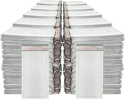 Miniatura 34 de Sobres acolchados de burbujas de polietileno – (250 unidades, #0 – 6 x 10 pulgadas) paquete y envío – autosellado estándar industrial producto