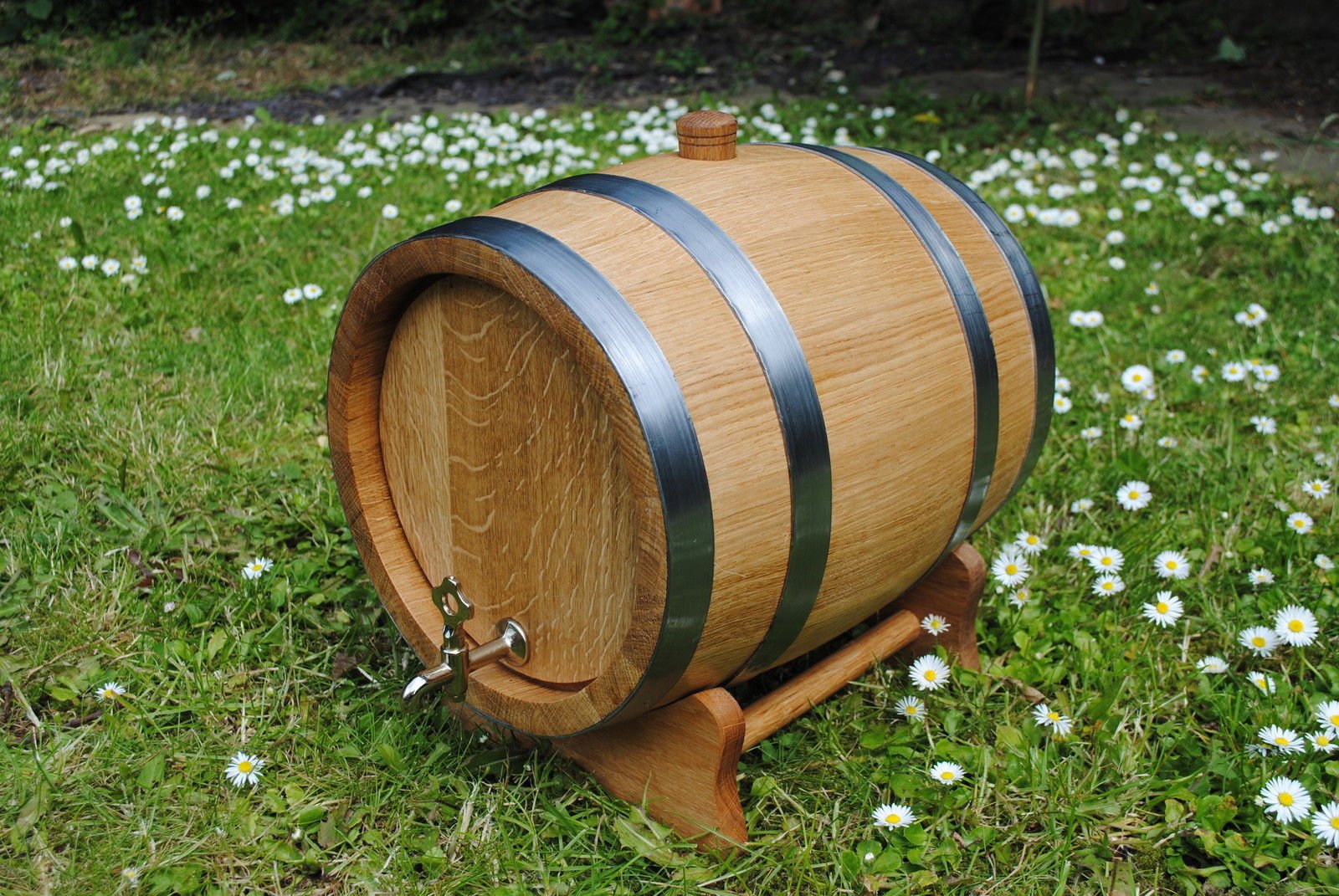 Oak Barrel Wooden Barrel Multiple Sizes (10L)