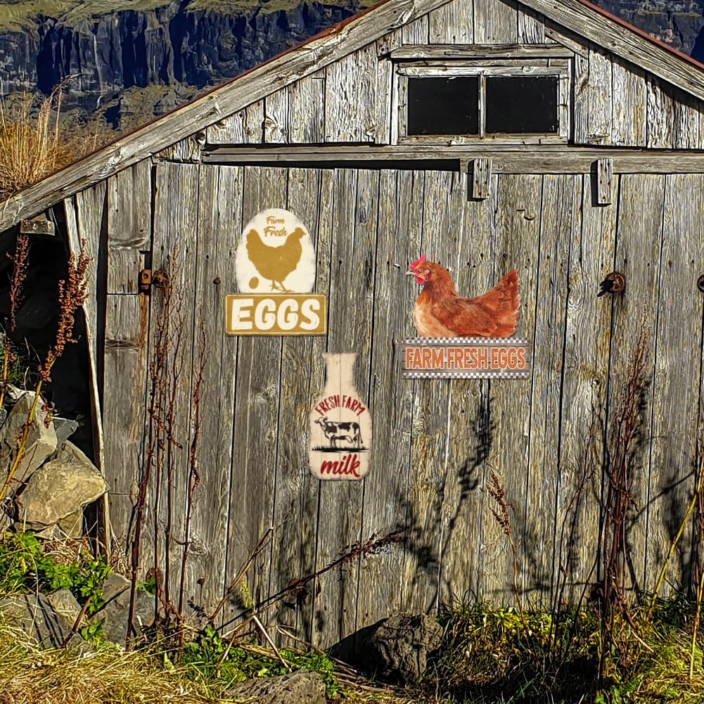 Targa In Metallo Vintage Con Pollo 30x20 Cm | Decorazione Da Parete Fattoria | 'I Refuse To Become A Nugget'