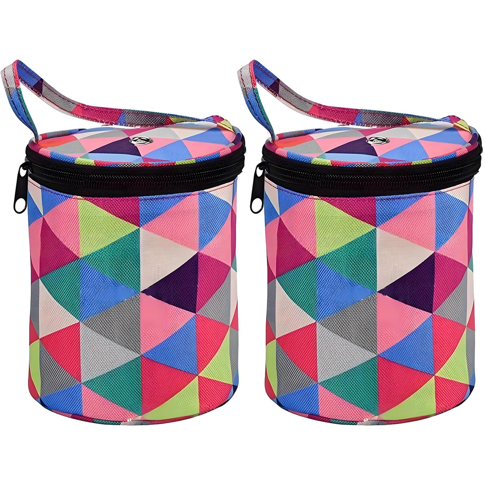 2 Pcs Knitting Bag,Crochet Bag,Knitting Bags,Portable Handmade Storage Accommodate Multiple Yarn Balls, Suitable for Family and Travel Use