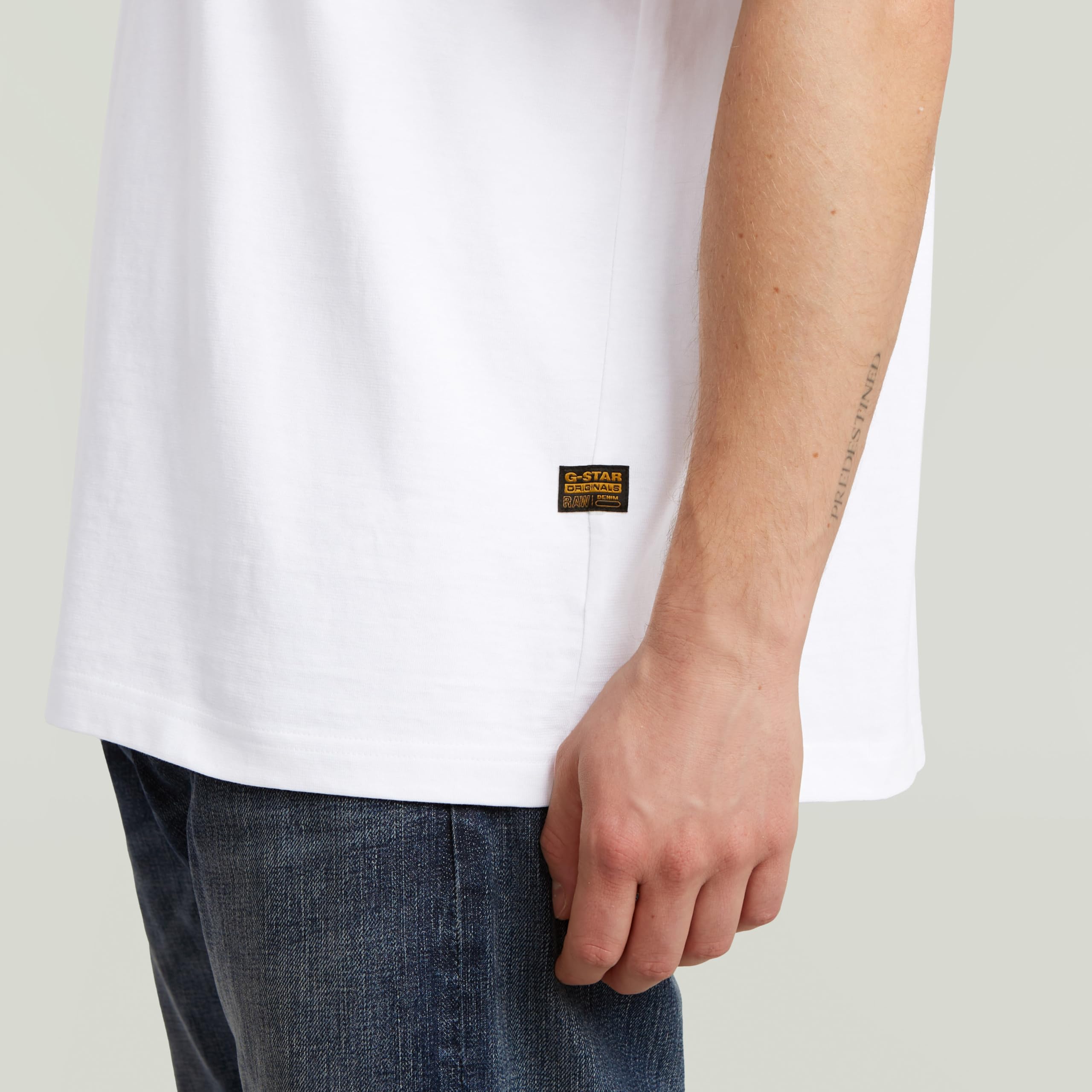 G-Star Boxy Base R T Camiseta Hombre (Pack de 1)