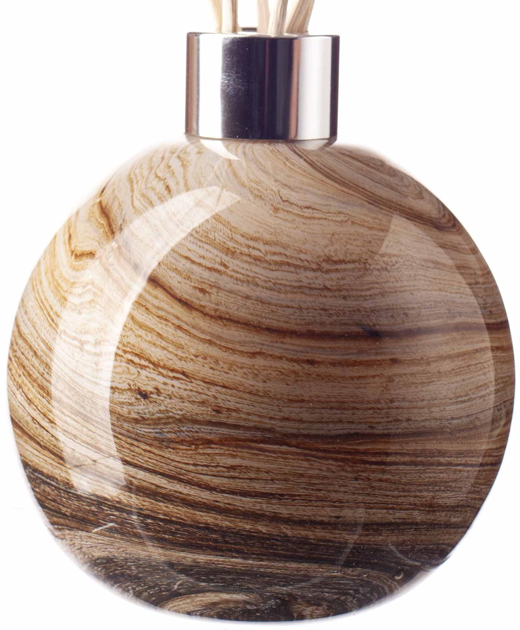 Reed Diffuser Sphere in Cream, Beige and Brown (Natural Stone)