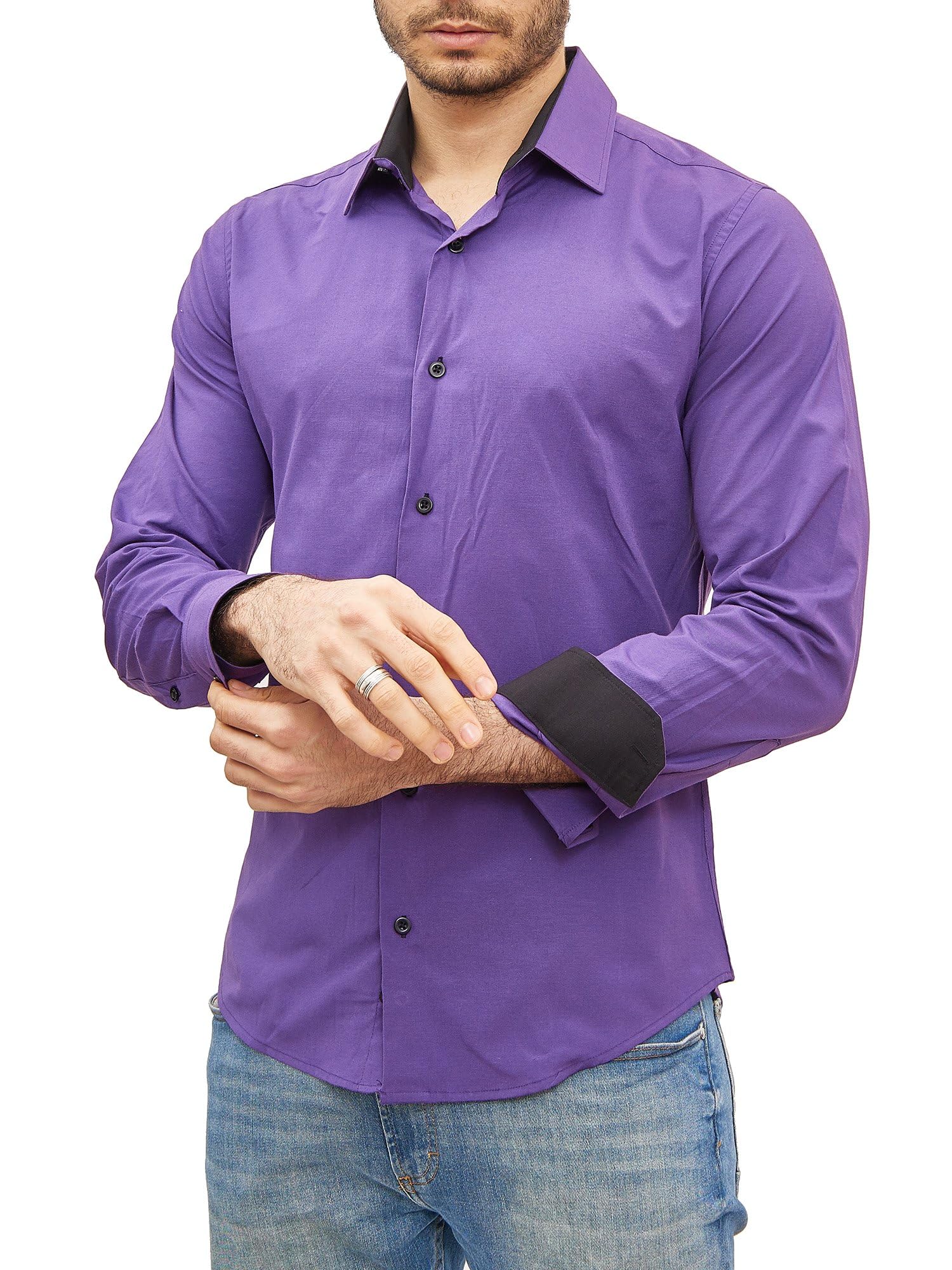 Subliminal Mode 444-5 Camisa de Vestir Hombre