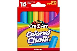 Washable Chalk for Endless Drawing and Fun