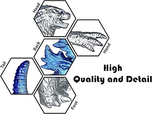 Miniatura 9 de TwCare MechaGodzilla - Figura de acción de juguete de Mecha Godzilla vs. Kong, serie de películas 2021, articulaciones movibles, regalo de