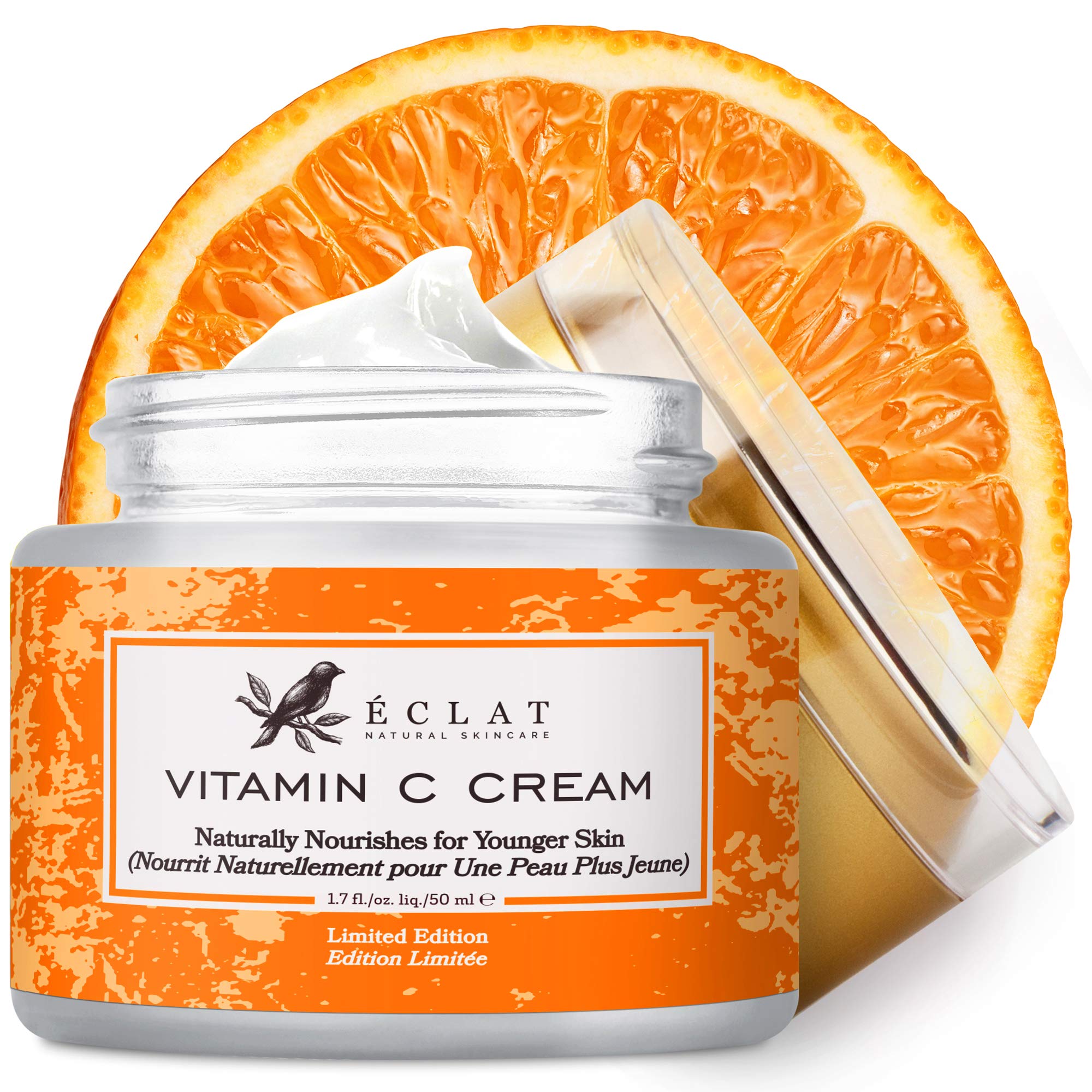 Buy Organic Vitamin C Face Cream with Hyaluronic Acid & Retinol Anti